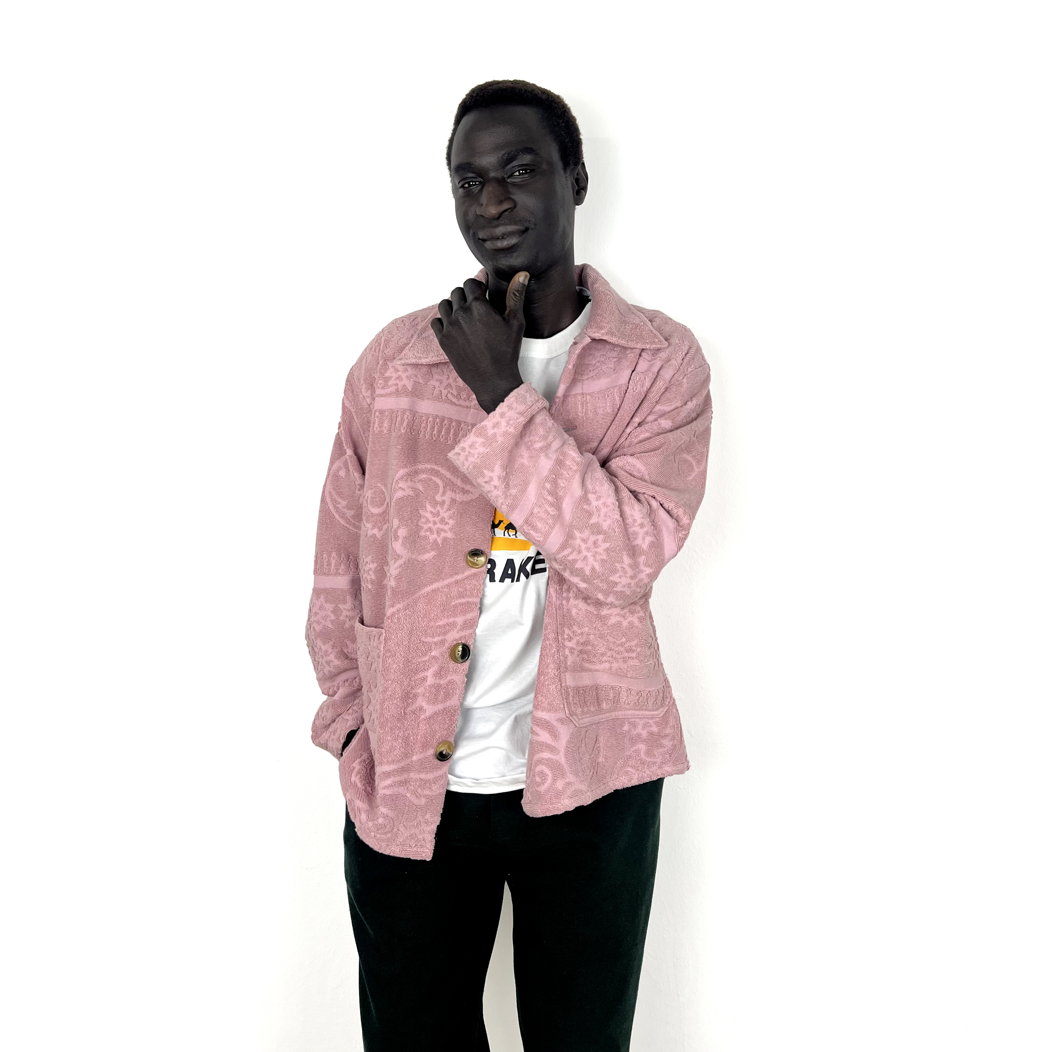 VESTE MICHEL EPONGE QUARTZ ROSE – Lalla