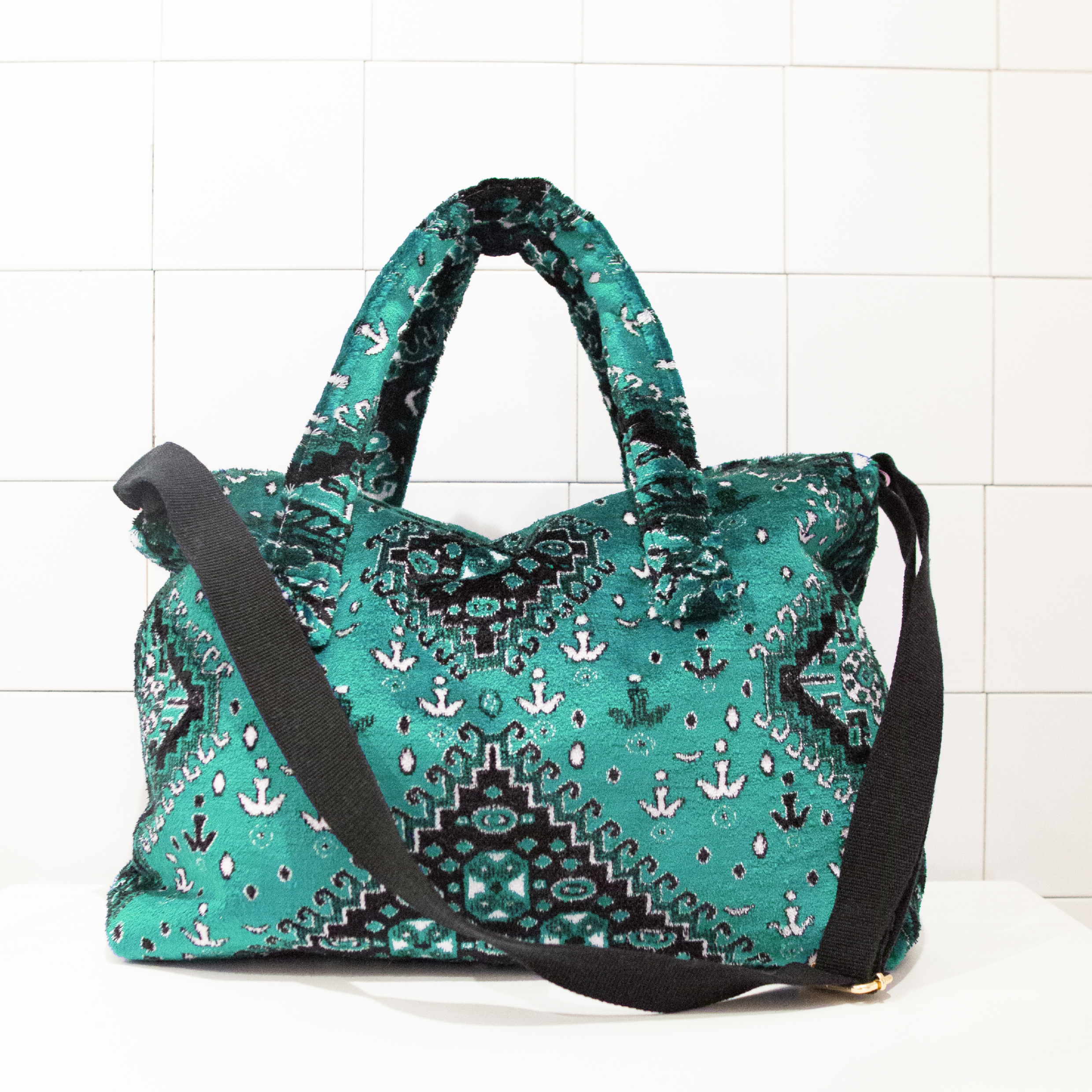 MINI SOCCO CARPET BLACK STRAP