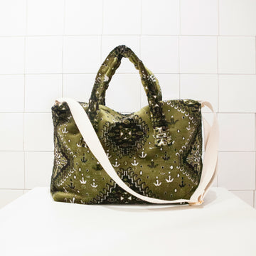 MINI SOCCO CARPET OFF WHITE STRAP