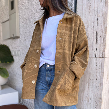 VESTE MICHEL EPONGE HAVANE