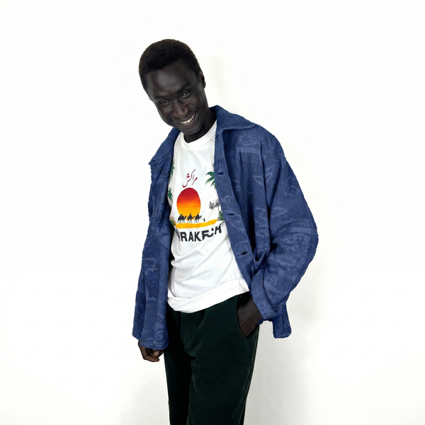 VESTE MICHEL EPONGE STONE BLUE
