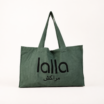 LARGE TOTE BAG KERIA GREEN VINTAGE