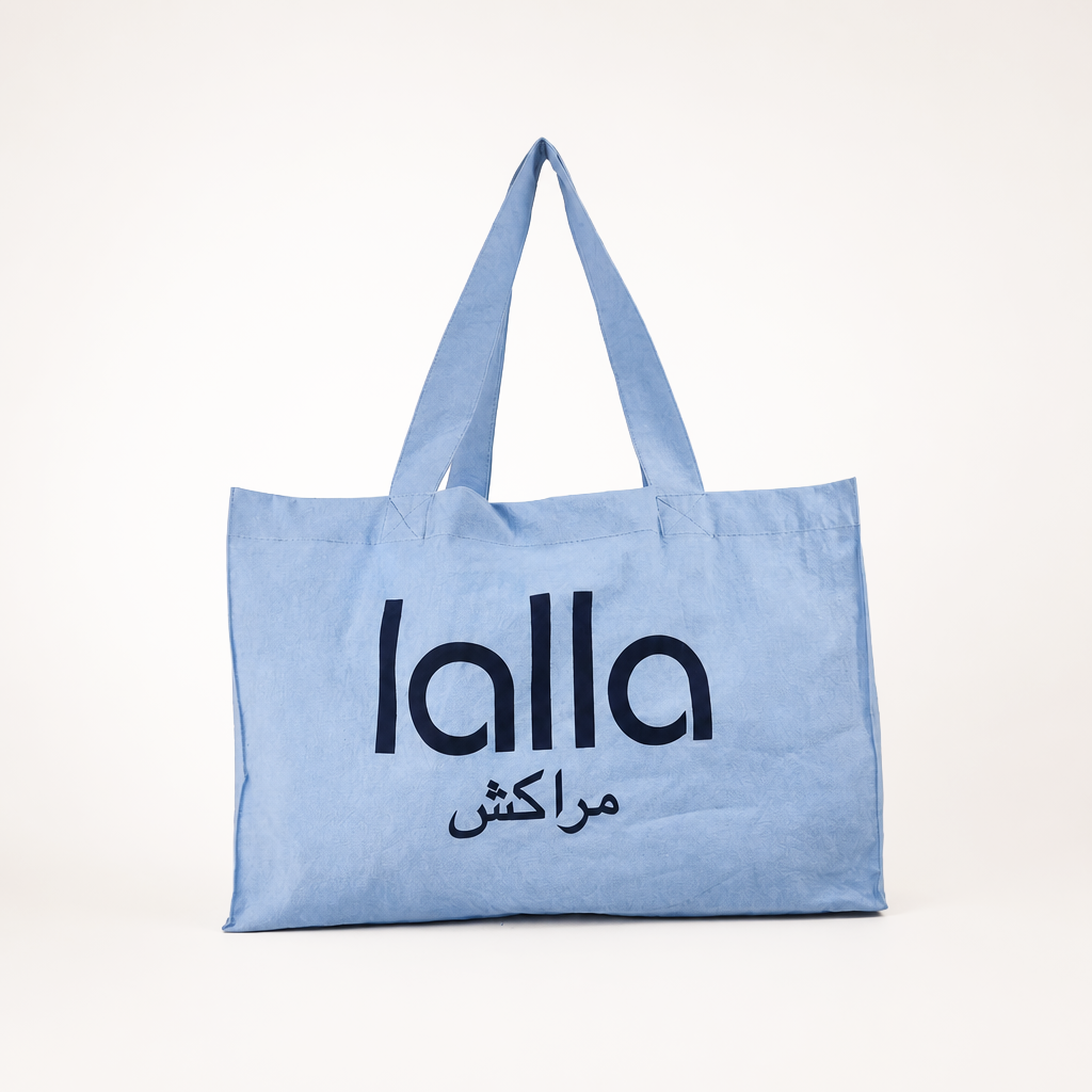 LARGE TOTE BAG KERIA ICE BLUE