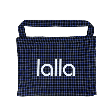 LARGE TARTAN TOTE BAG