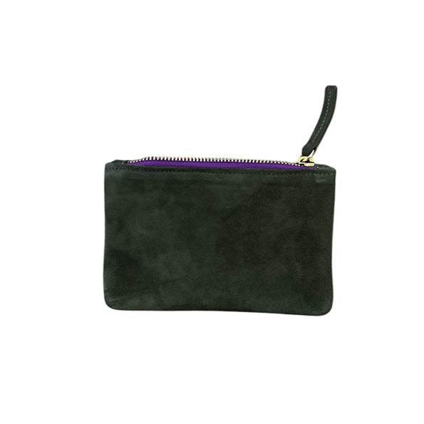 SUEDE MINI OUI CLUTCH