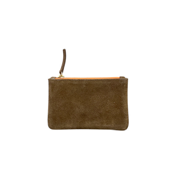 SUEDE MINI OUI CLUTCH