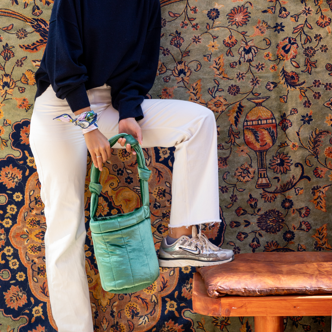 BIBI VELVET GREEN VINTAGE