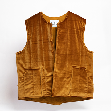 GILET ATLAS VELVET GOLD