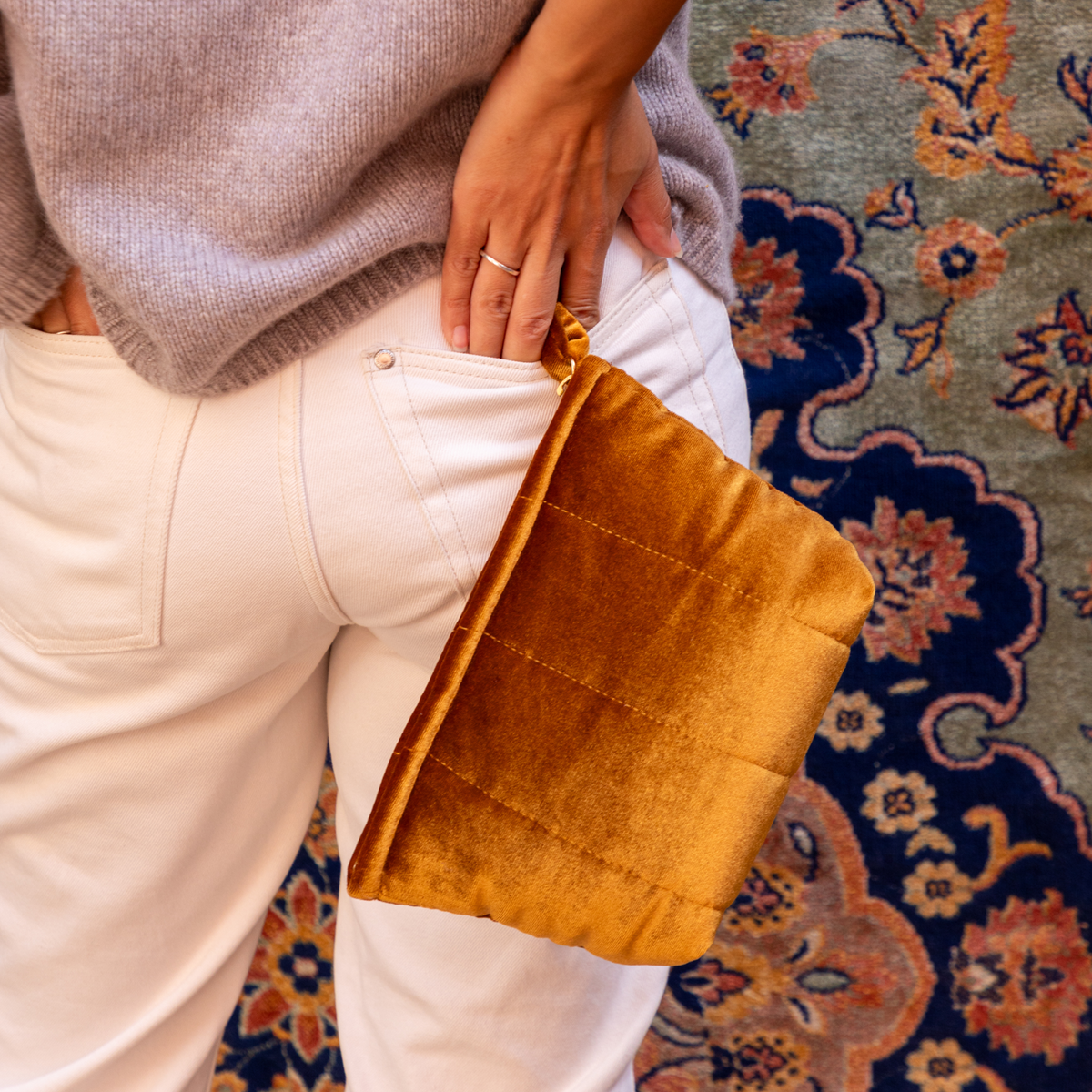 PETIT WALAKIN VELVET GOLD