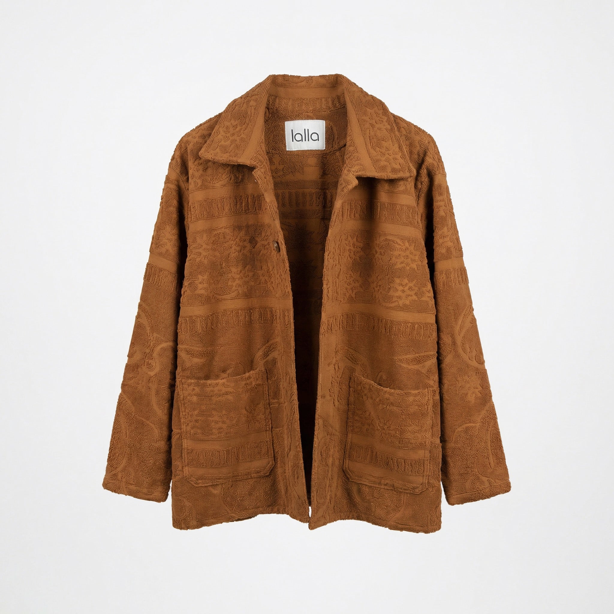 VESTE MICHEL EPONGE BRUNETTE