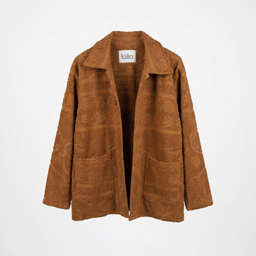 VESTE MICHEL EPONGE BRUNETTE